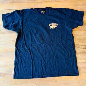 Seager Bulldog Graphic Short Sleeve T-Shirt Black XL
